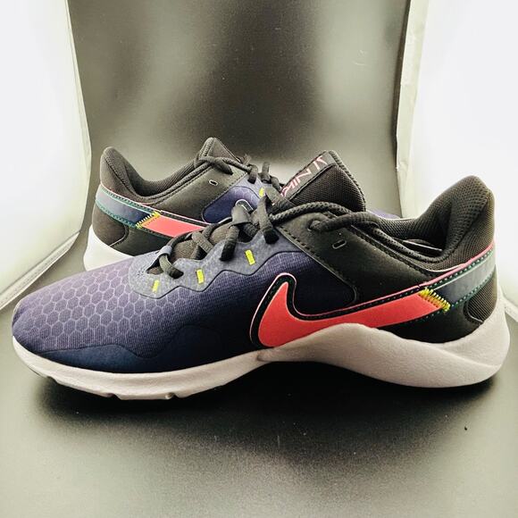Nike Legend Essential 2 Women’s Training Shoes Blackened Blue Sunset Pulse Sz 10 - Picture 6 of 8